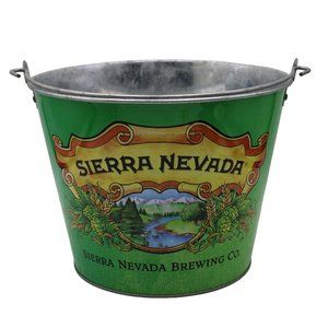 Sierra Nevada Brewing Company 5qt Metal Iced Beer Bucket Licensed